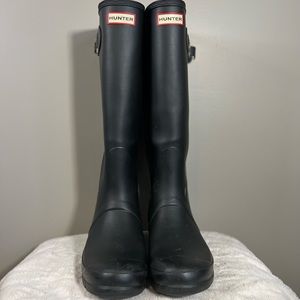 Hunter Matte Knee High Boots